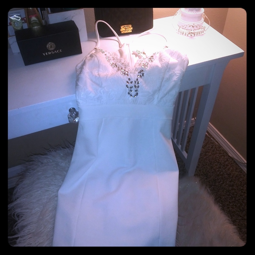 White dress